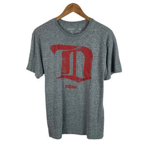 TS486 Mens CCM Athletic Equipment Detroit Redwings Hockey Triblend T Shirt M